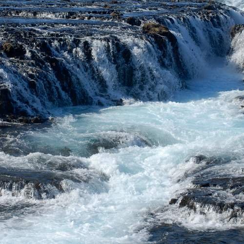 Wasserfall in Island